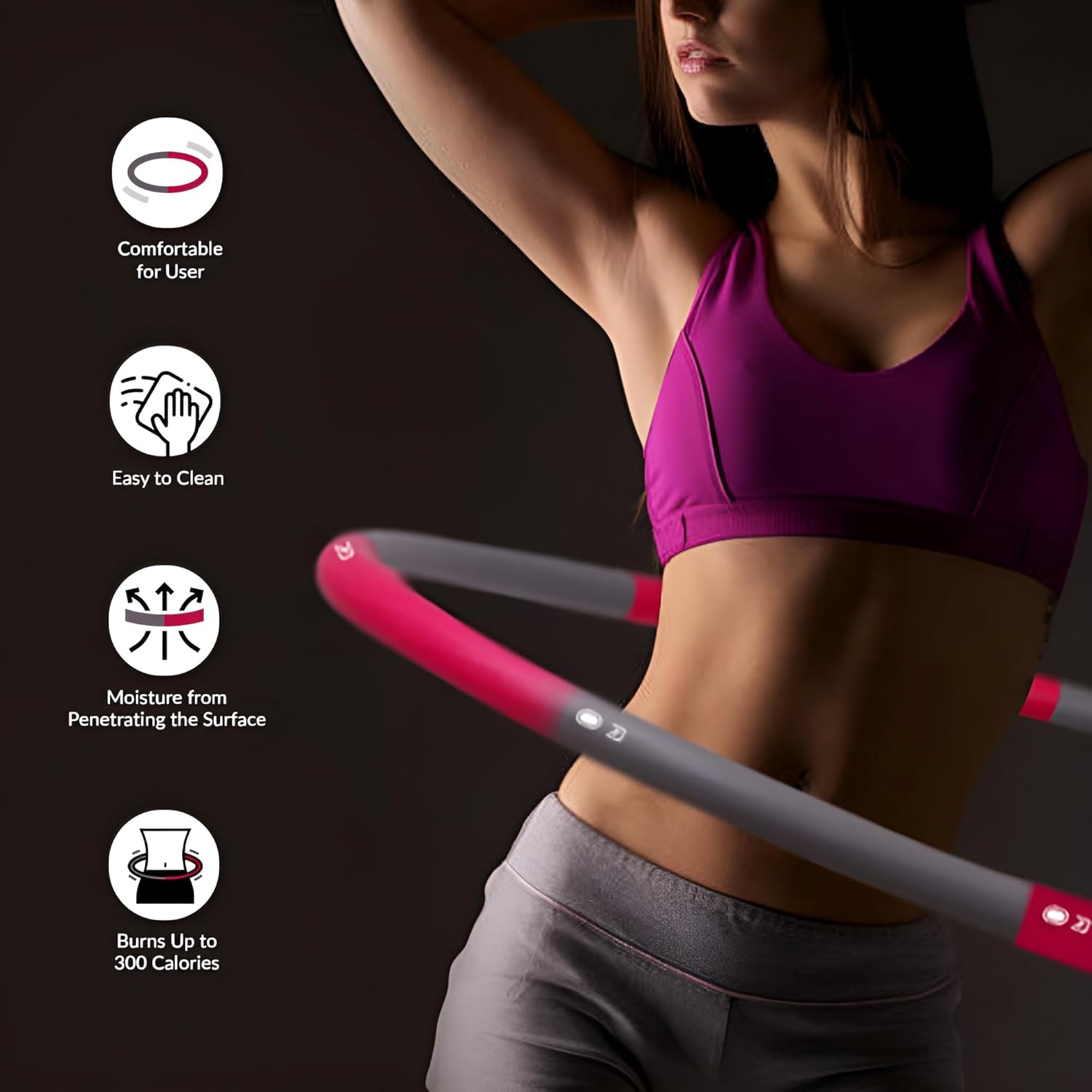 Current Slot 5 — feature icons over a lifestyle hooping shot